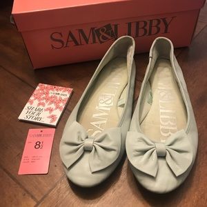 Classic Sam&Libby Ballet Flats in Mint